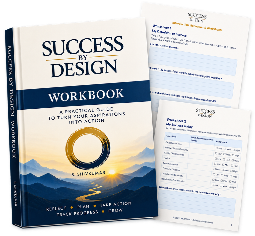 success by design workbook mockup